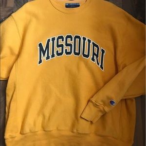 Vintage Champion Missouri Crewneck